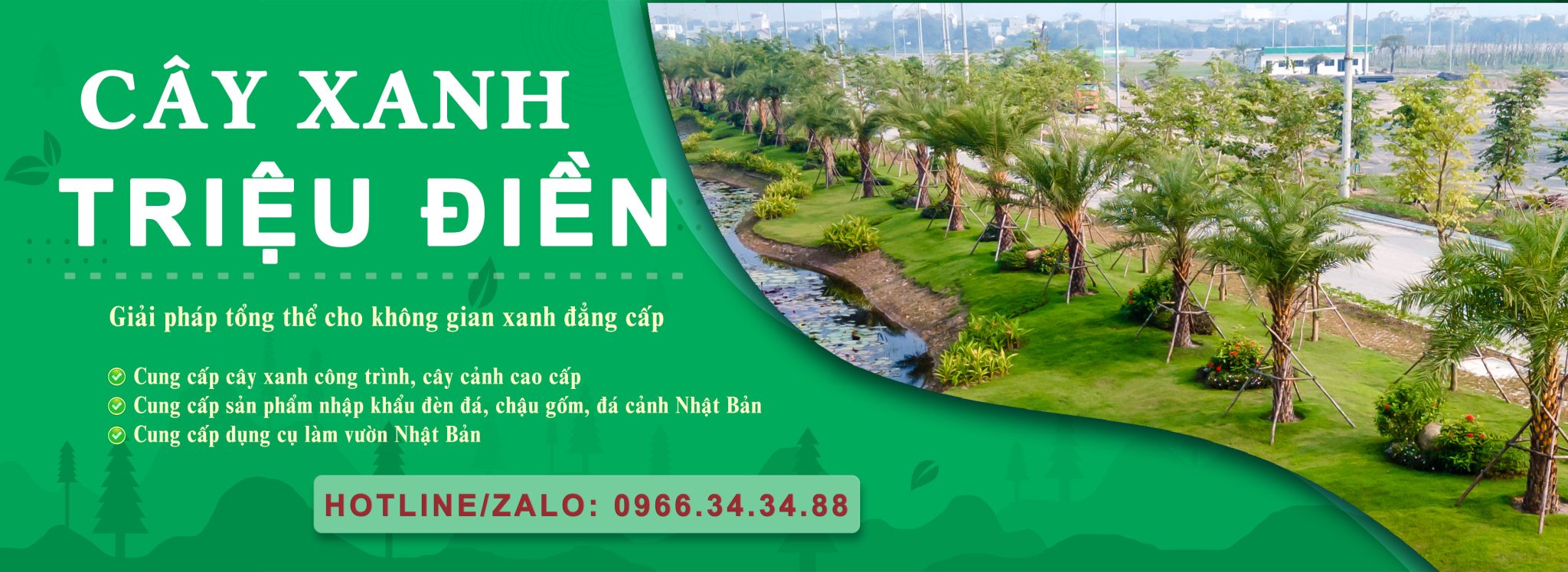 Cây xanh Triệu Điền cung cấp cây công trình uy tín toàn quốc